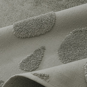 Alfombra de baño calavera 50x80cm 100% algodón 750gsm verde scalpers home