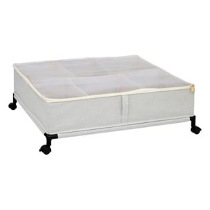 Housse pour vêtements Dressy Plus L66cm beige