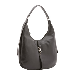 Borsa a spalla  unisex In Vera pelle Made in Italy 38x28x10 cm