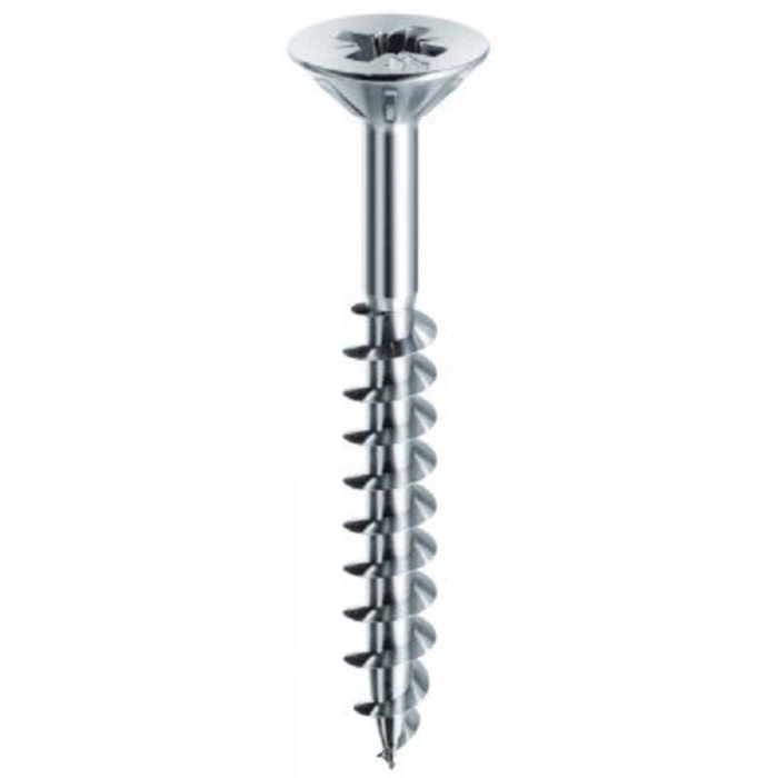 Vis à bois MUSTAD Panelvit - Pozidriv - Ø4x60 mm - Filetage partiel fraisante - Boite de 200 - PFACZP400600C8C