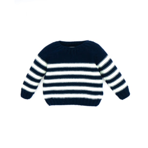 JERSEY MARINERO RAYAS AZUL MARINO