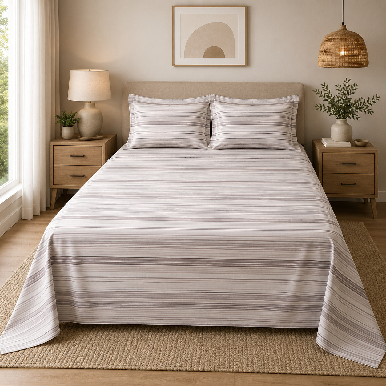 HERMET Completo Letto 100% Cotone Roberta
