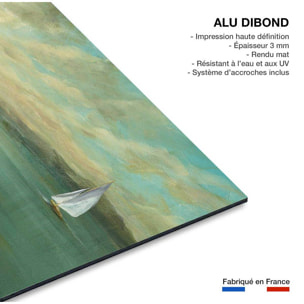 Tableau paysage lueur côtière  Tableau alu Dibond