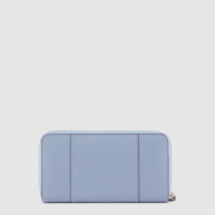 Piquadro Portafogli donna grande zip-around