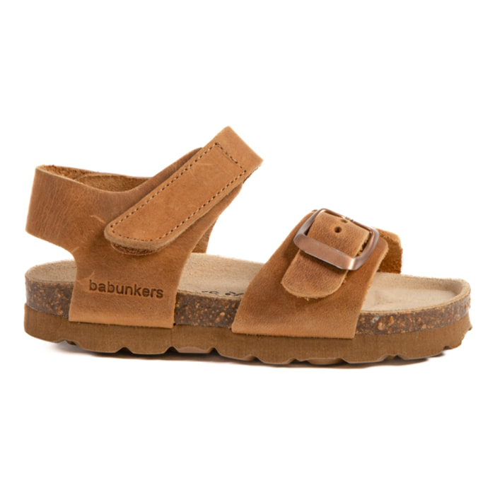 Sandalia BABUNKERS MARRON