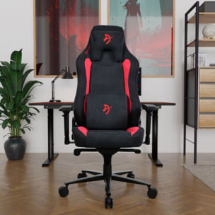 Chaise gaming AROZZI Vernazza SuperSoft Noir / Rouge