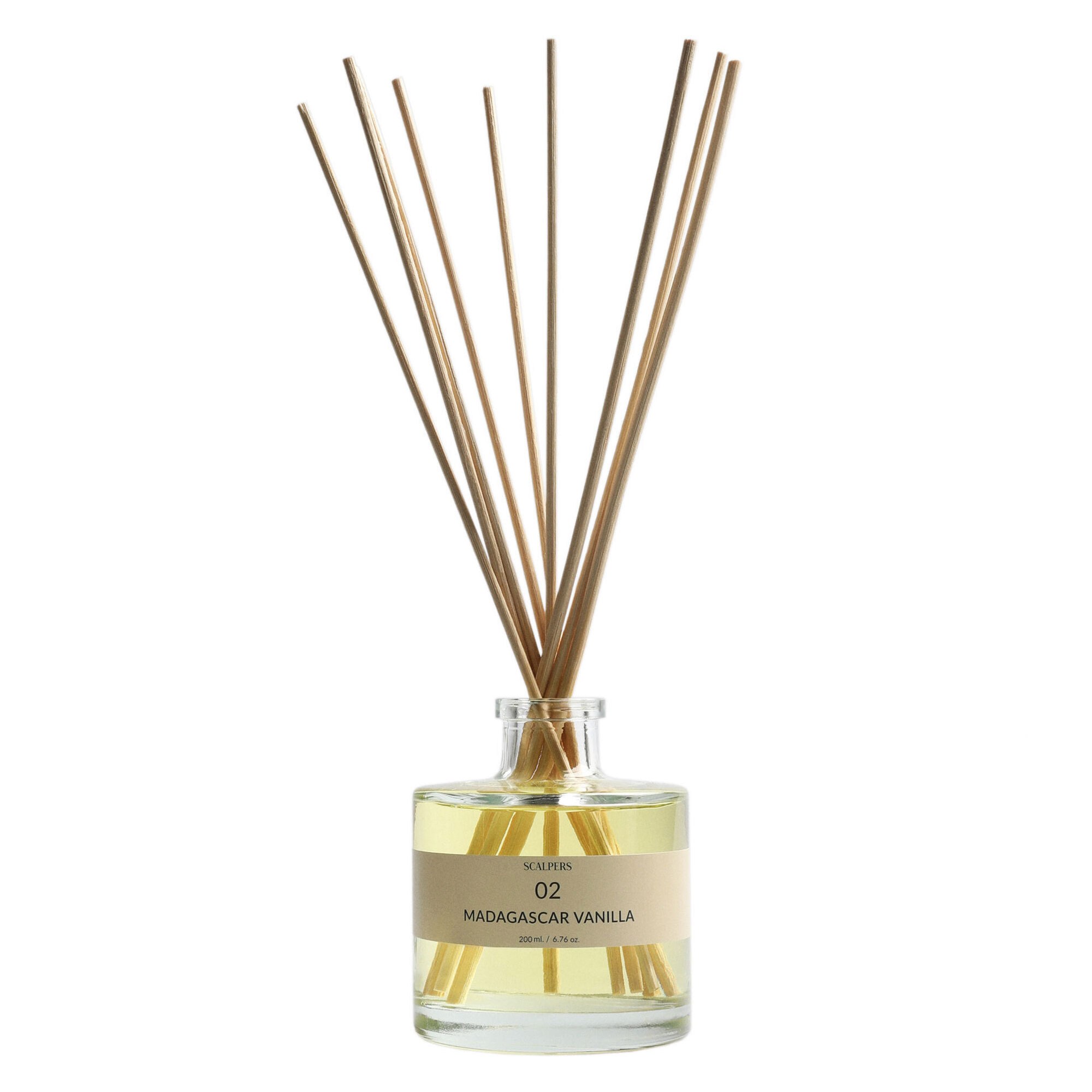 Set de 2 difusores mikado de 200ml aroma vainilla de madagascar scalpers