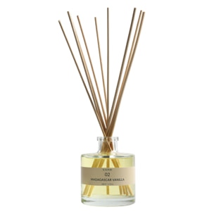 Set de 2 difusores mikado de 200ml aroma vainilla de madagascar scalpers