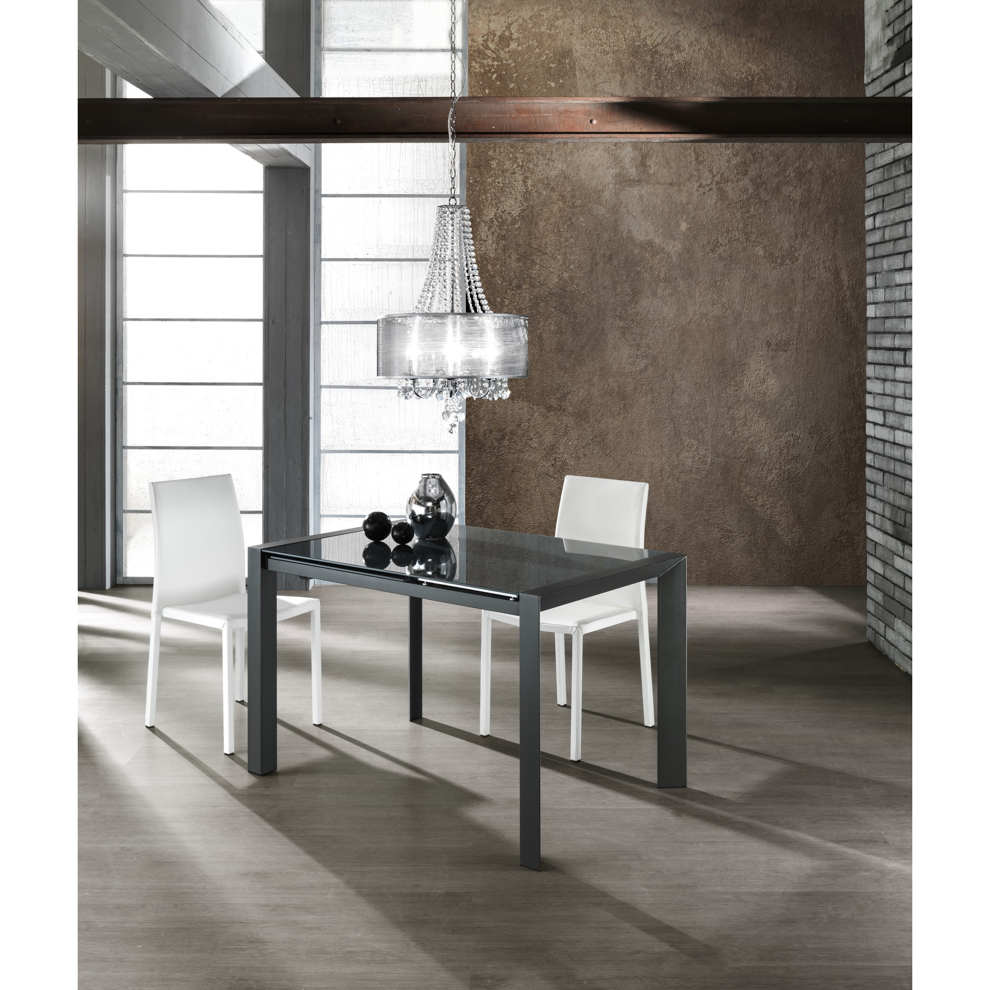 Tomasucci Lustre 6 lumières JEWEL SILVER RING Multicolore