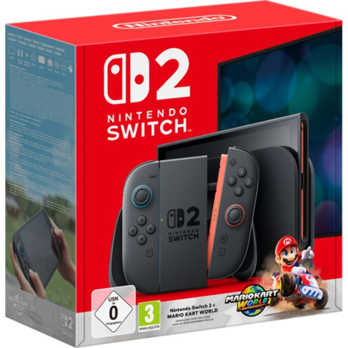 Console NINTENDO Switch 2 + Mario Kart World