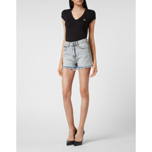 PHILIPP PLEIN Pantalones cortos vaqueros