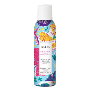 Île d'Azur - Mousse de douche à la glycérine végétale 200 ml