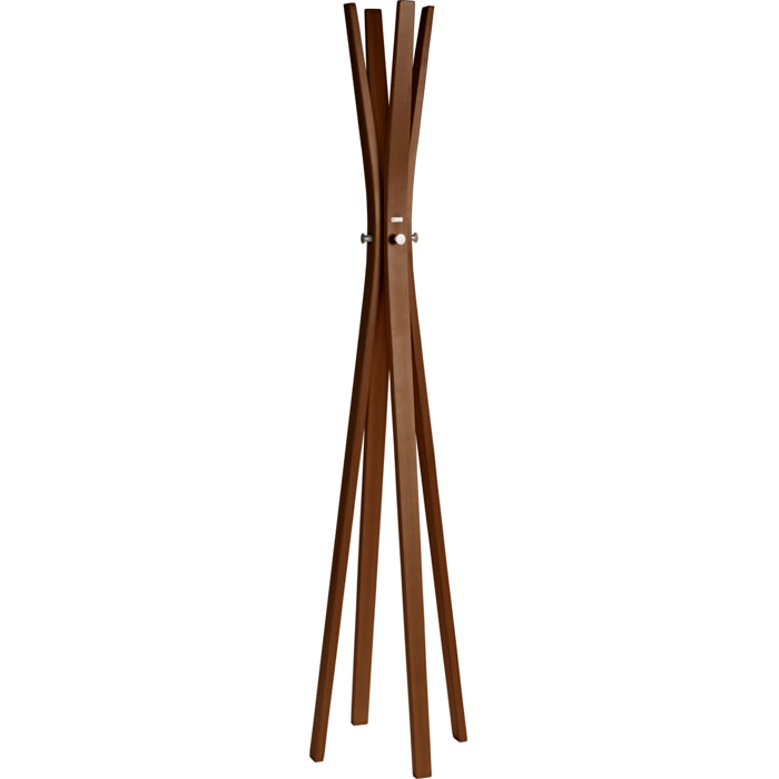 Perchero Naturaleza madera haya nogal 182x42x42 cm