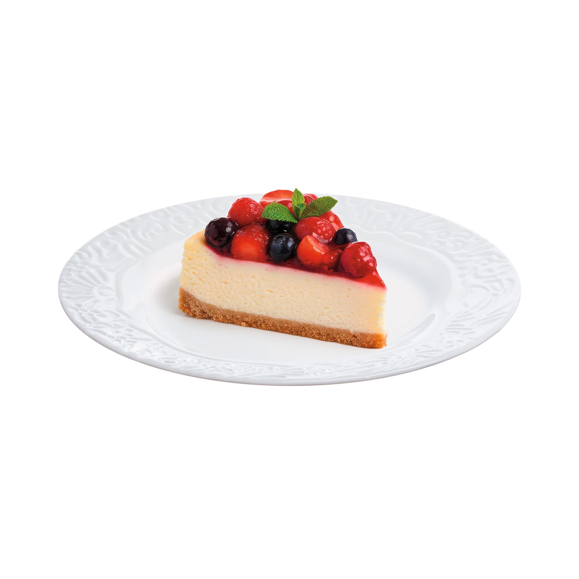 Set di 6 piatti da dessert bianchi 19 cm Danbury - Luminarc