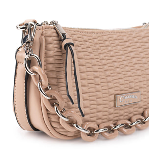 Bolso Bandolera Mujer Sint/Pu Cimarron Waverly Beige