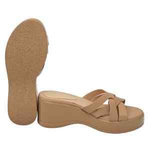 Ciabatta - tacco 7,0 cm - plateaux 2,5 cm