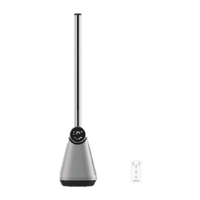 Ventilador de torre EnergySilence 9890 Skyline Bladeless Dark Cecotec