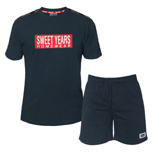 Completo Homewear Uomo Manica Corta SWEET YEARS Cotone