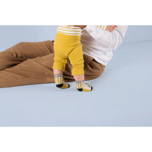 Mini Calcetines "Tengo un superpapá" RAYAS talla 19-22