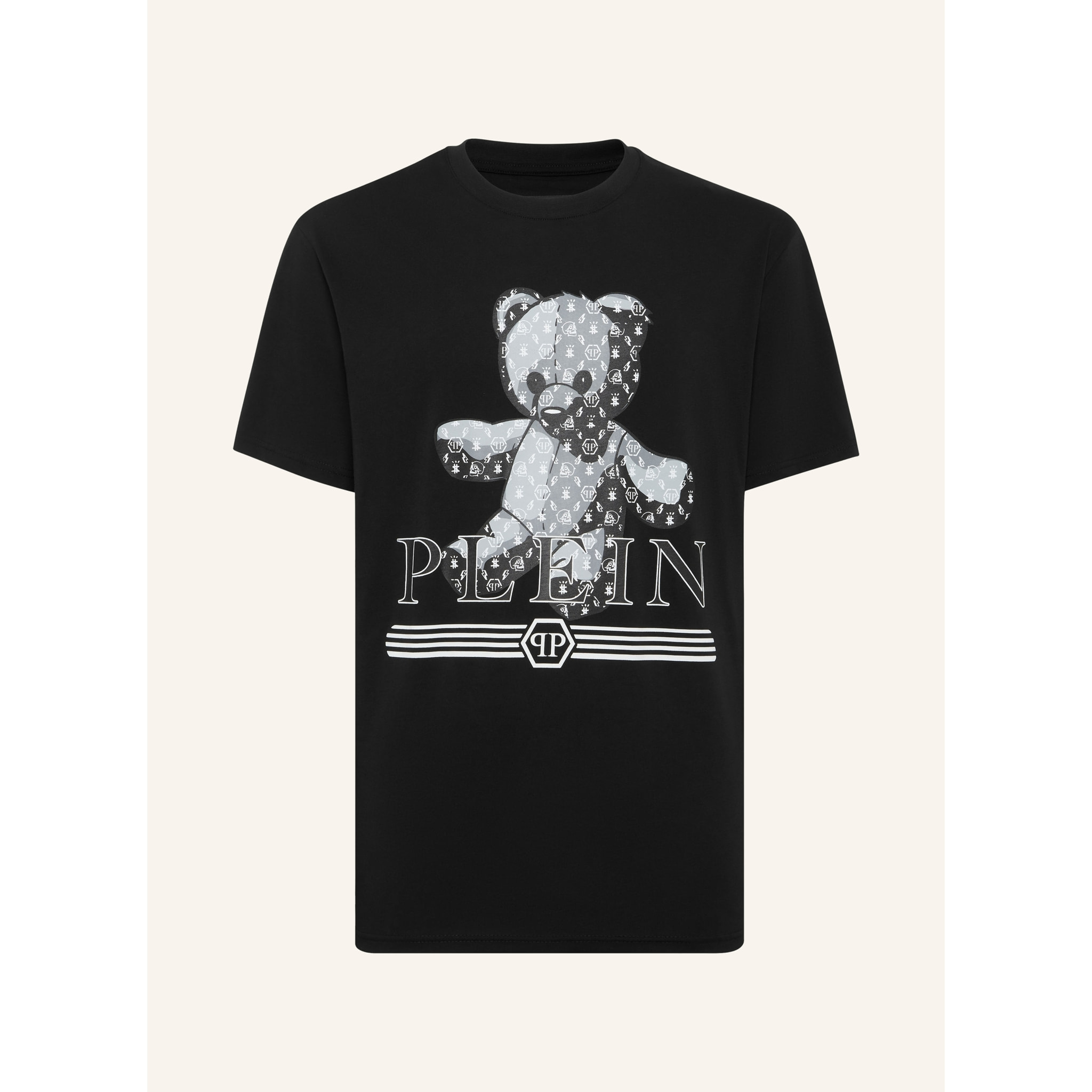 PHILIPP PLEIN Camiseta Cuello Redondo MONOGRAM