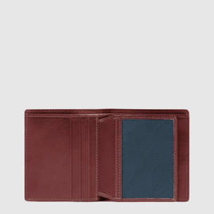 Piquadro Porta carte di credito in pelle schermato con protezione RFID