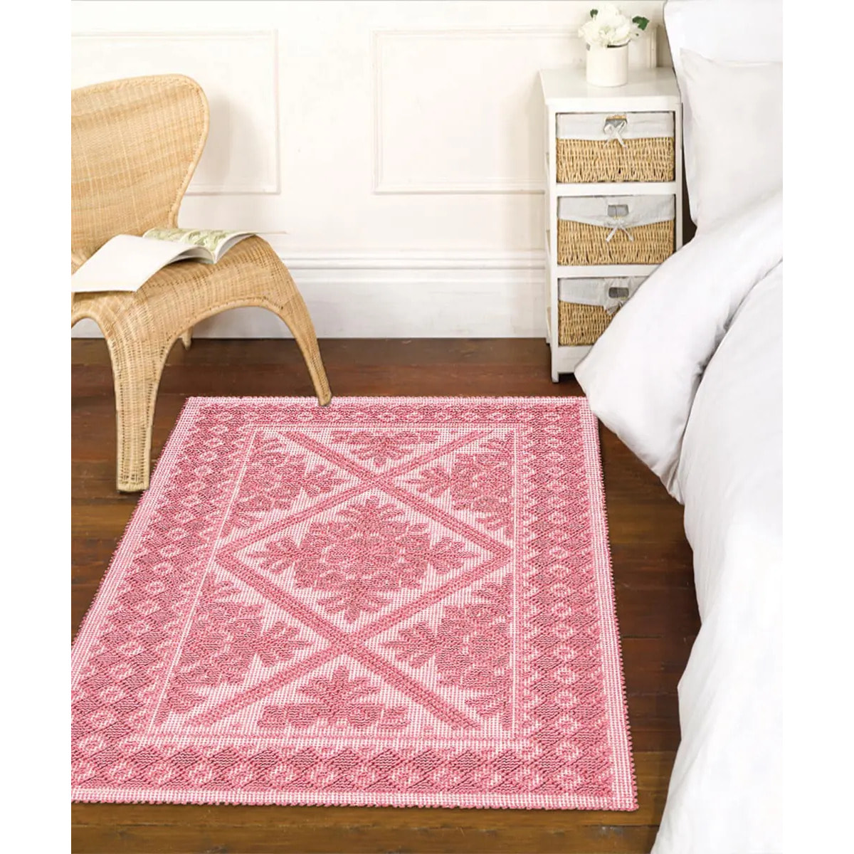 Tappeto Sardo Rosa Ingresso Cucina Bagno