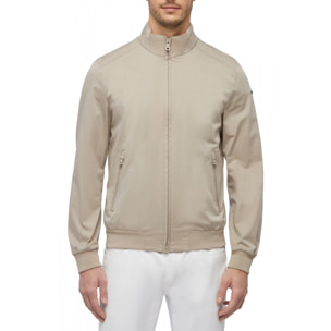 Chaquetas Hombre de la marca GEOX  modelo M EOLO BOMBER BLANCO
