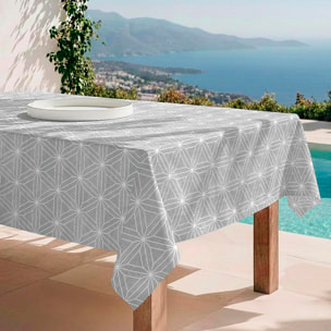 Nappe anti-taches Alston Gris - 100% coton -