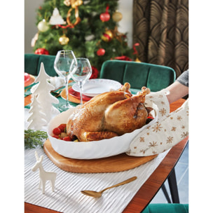 Piatto da forno ovale bianco 36X28cm Smart Cuisine Trianon  - Luminarc