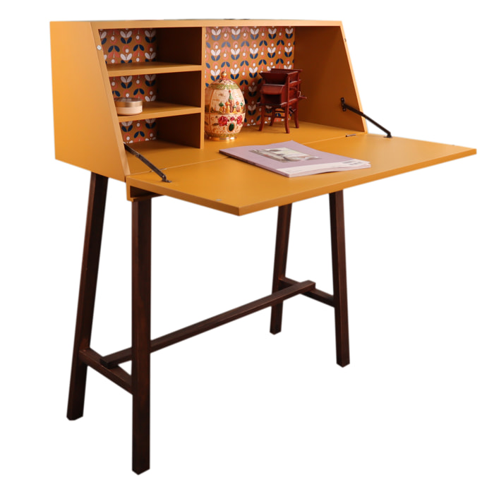 Cabinet Sur Pieds Hauts Emile Jaune