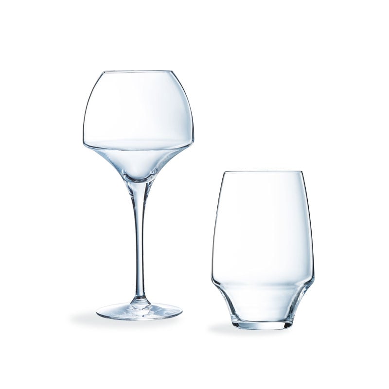 Ensemble 12 verres à pied Open Up - Chef & Sommelier