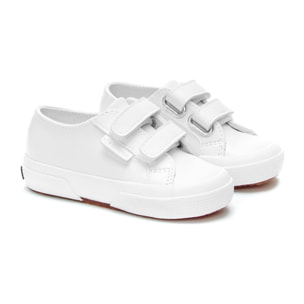 Le Superga Bambino/A Bianco 2750 KIDS STRAPS VEGAN MATERIAL