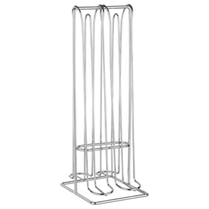 Porte-capsules x32 chromé
