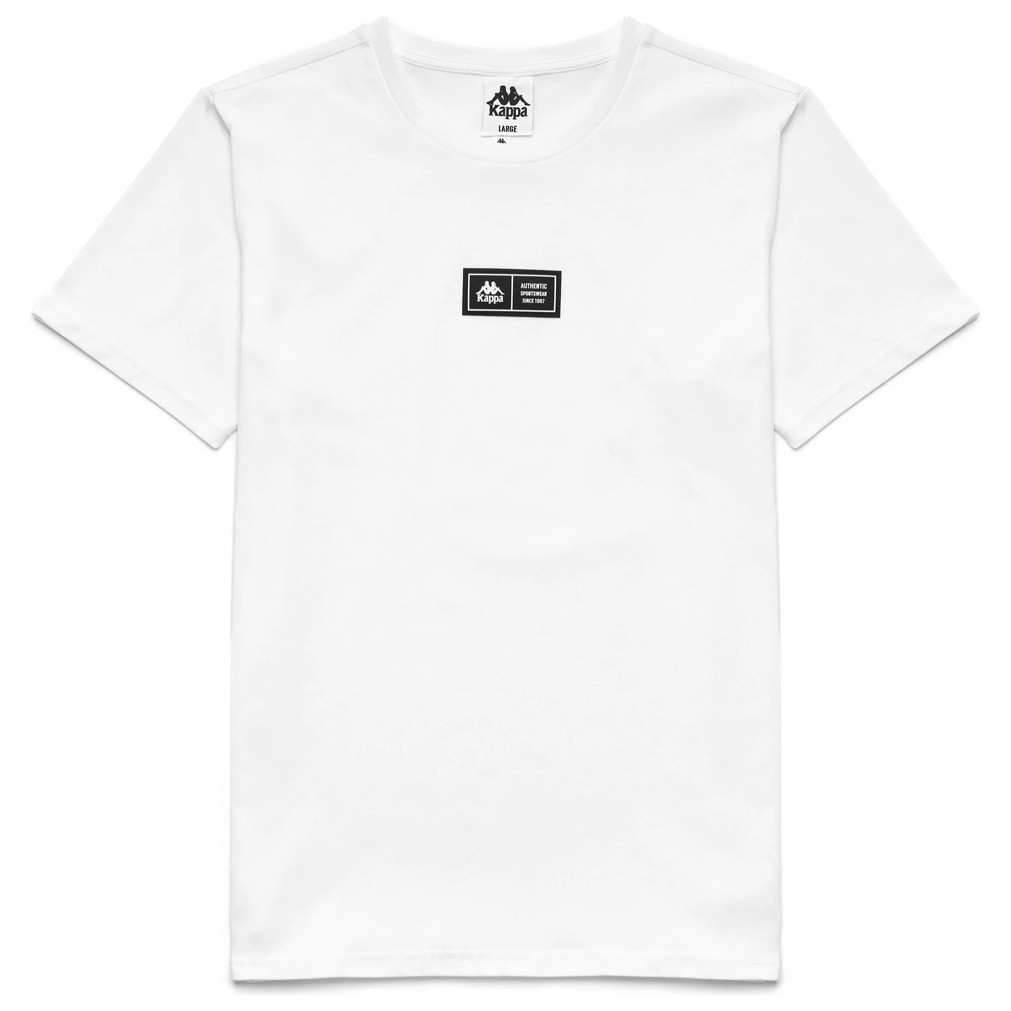 Kappa - T-Shirts & Top Uomo Bianco - Authentic Nuria