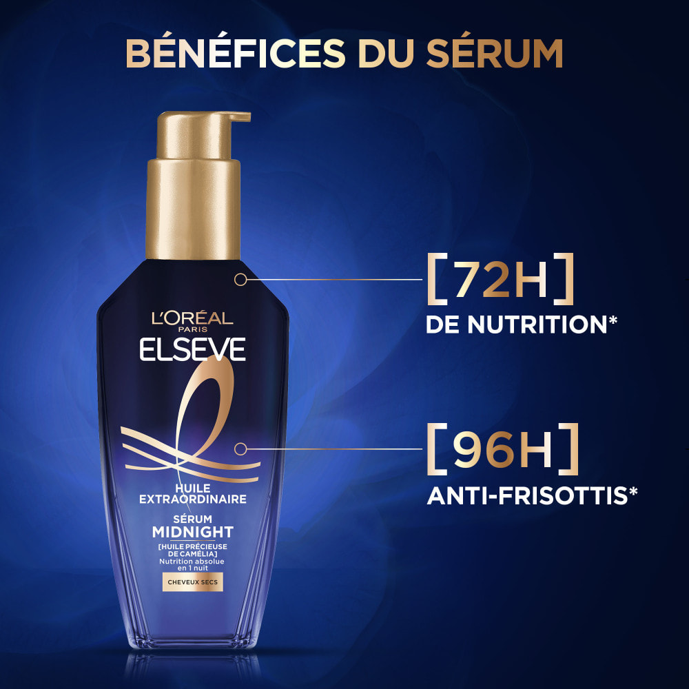 L'Oréal Paris Elseve Huile Extraordinaire Midnight Sérum 100ml