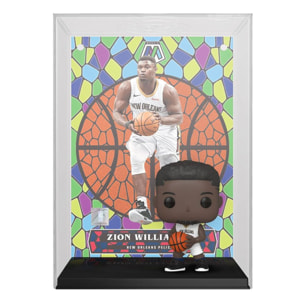 Nba New Orleans Pelicans Pop! Trading Cards Vinile Figura Zion Williamson 9 Cm Funko