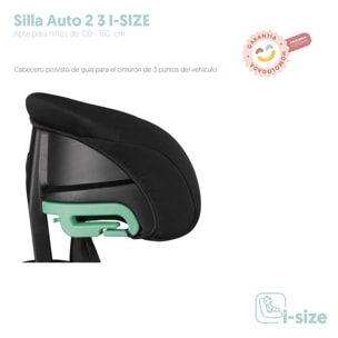 Silla Auto 2-3 I-SIZE JUNO Negro