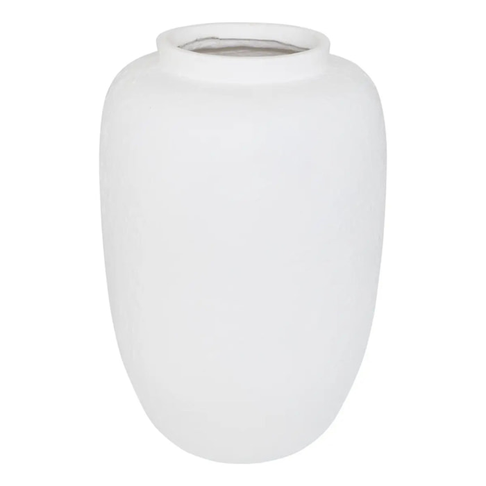 Vase Elene 29,5x29,5x45,5cm Blanc