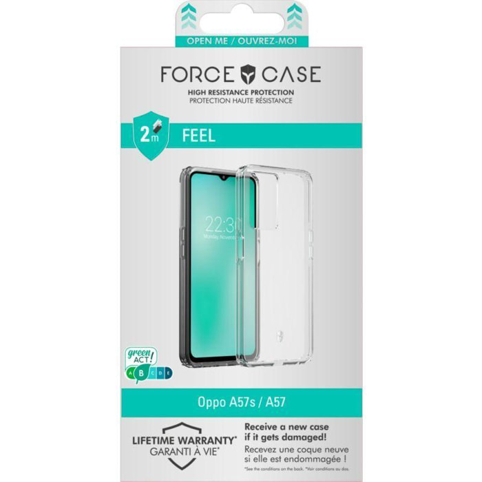 Coque FORCE CASE Oppo A57S/A57 4GTransparent