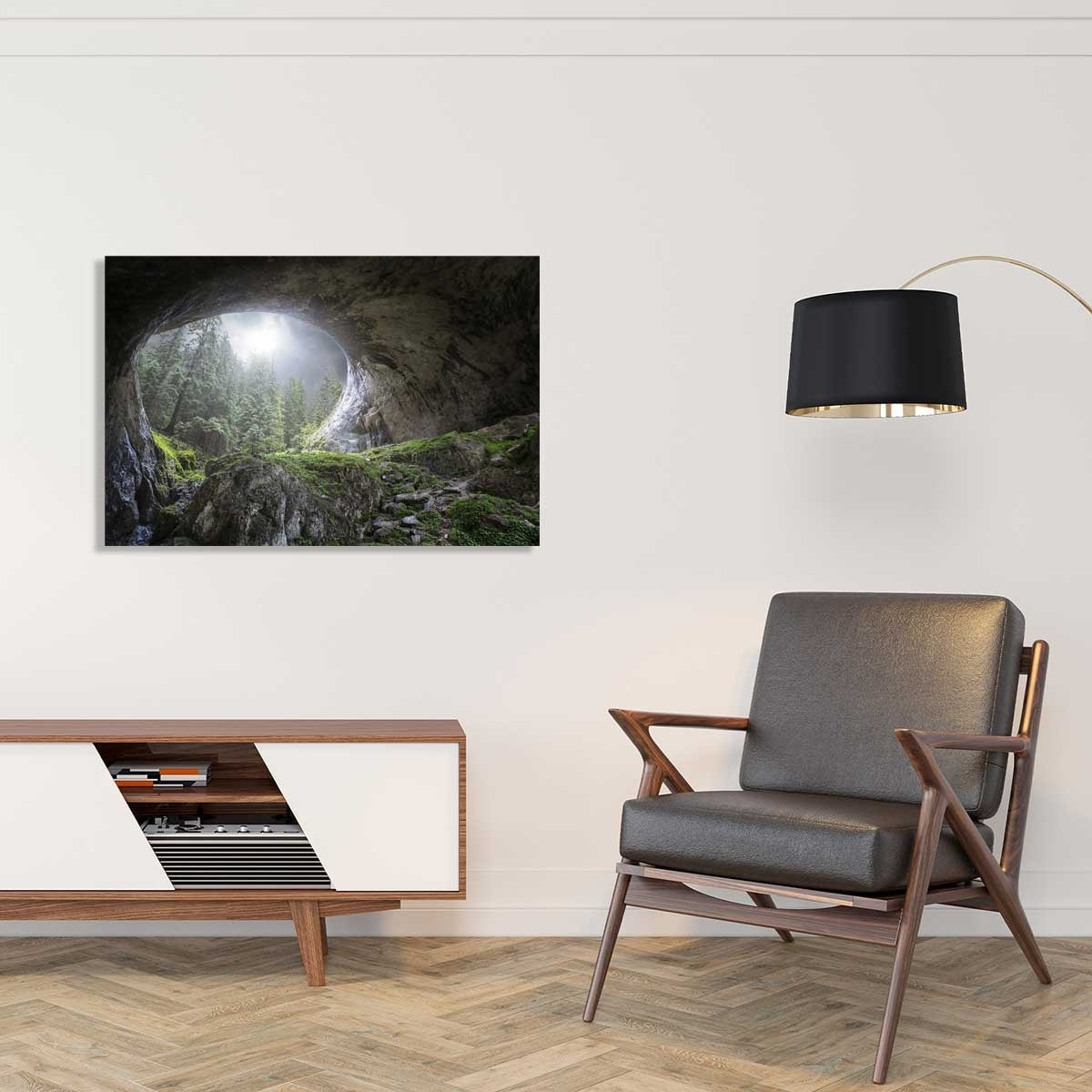 Tableau coup d'oeil au paradis Tableau plexiglas