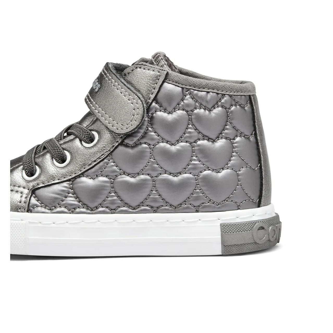 Zapatillas Altas De Niña Con Corazones