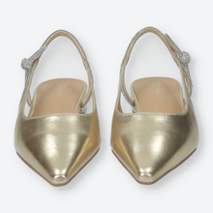 Ballerine Donna Tata Italia Dorato