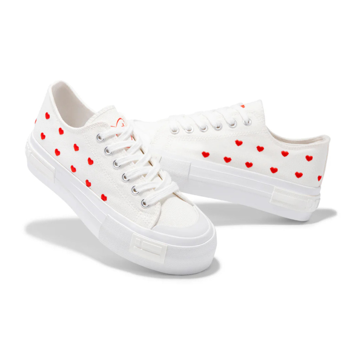 Zapatillas Mujer Casual One Way Low From Heart Blanco D.Franklin