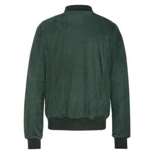 LC300SUEDE BOMBER JACKETSchott NYC P/EGREEN