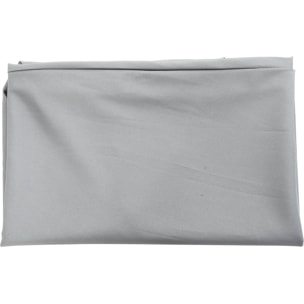 Toile pour parasol jardin déporté "Sun 4" - 3 x 4 m - Gris clair