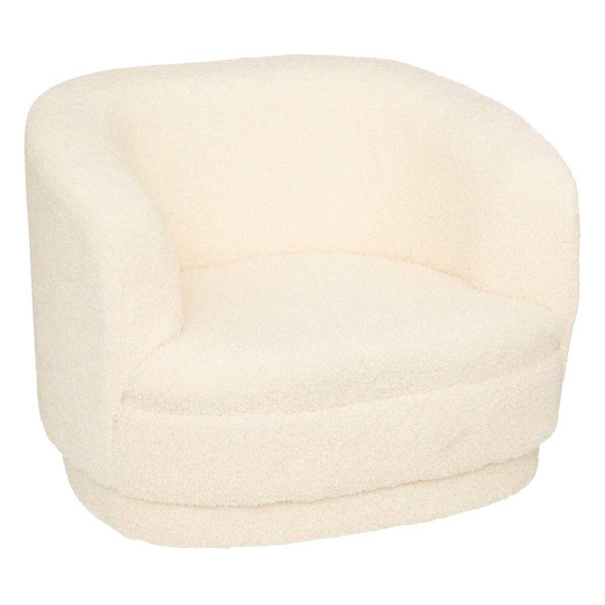 Sillón bouclette, blanco