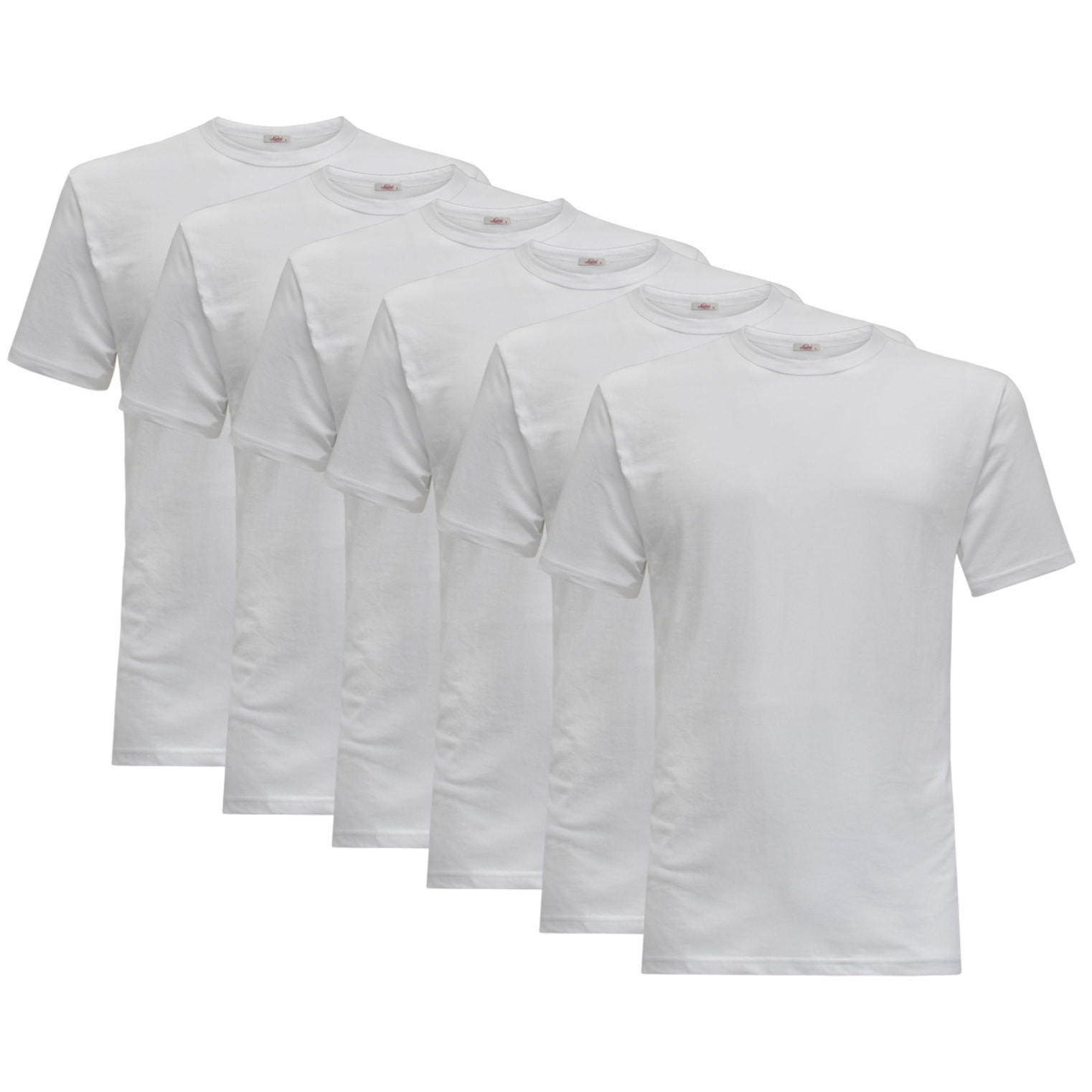 6 T-Shirt Uomo Girocollo in Cotone Mercerizzato Liabel Art. 126