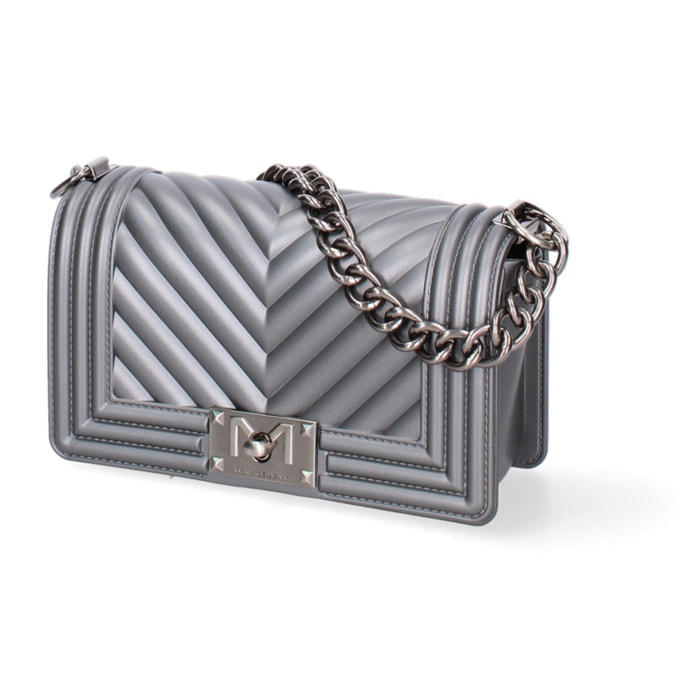 Borsa a mano da donna - Modello False - 100% Pvc - 11.0 x 19.0 x 6.5 cm