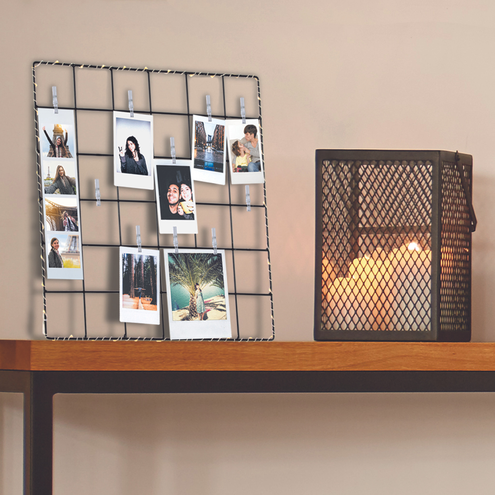 Cadre Photo Led Avec Pinces