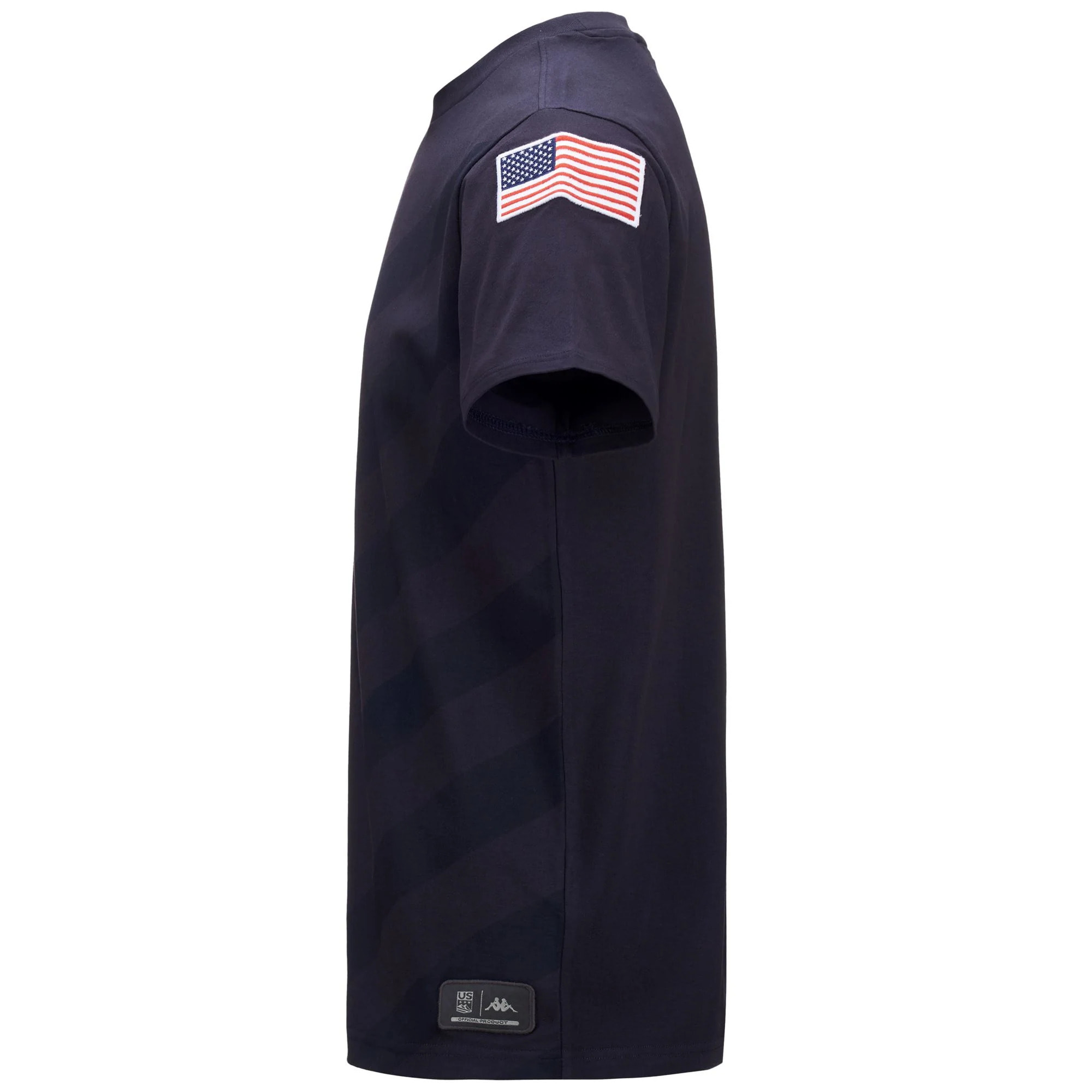 Camisetas y tops Kappa Hombre Mujer Ayba2 Flag Us